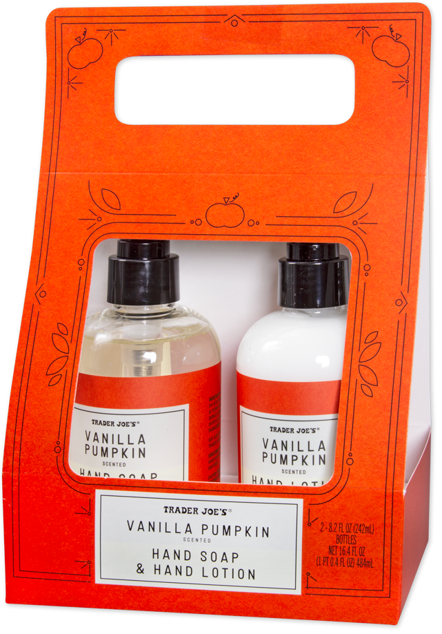 Trader Joe's Vanilla Pumpkin Scented Hand Soap & Hand Lotion