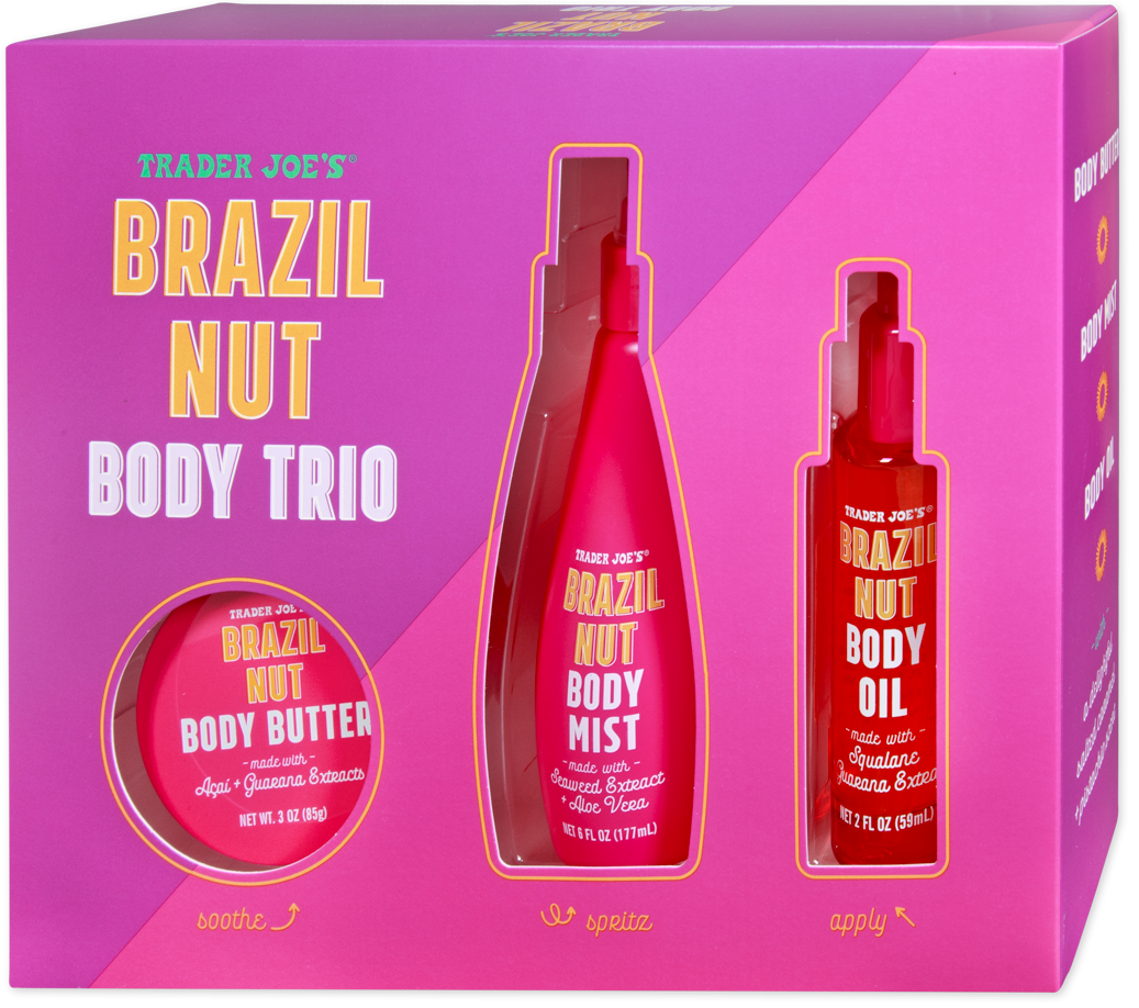 Trader Joe's Brazil Nut Body Trio