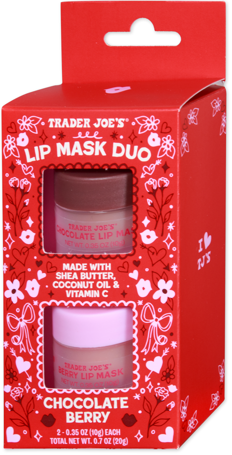 Trader Joe's Chocolate Berry Lip Mask Duo
