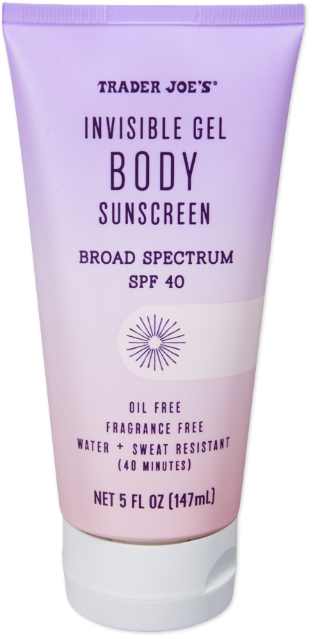 Invisible Gel Body Sunscreen SPF 40