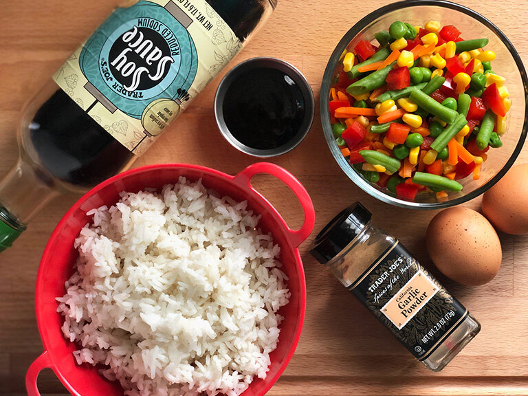 FridgeForaged Fried Rice